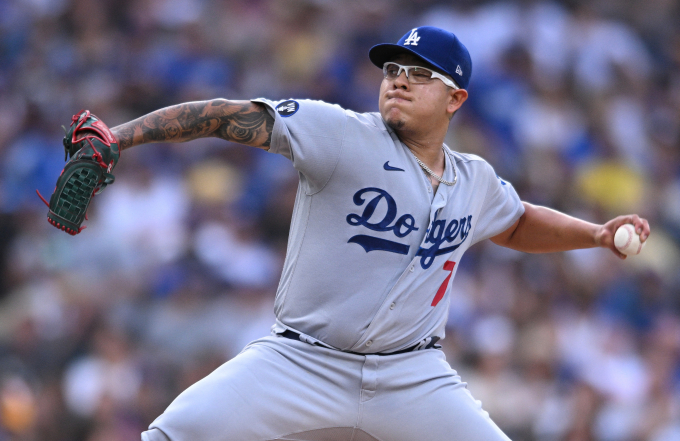 미국프로야구 메이저리그(MLB) LA 다저스 ‘에이스’ 훌리오 유리아스가 WBC 멕시코 대표팀 주장을 맡는다. 사진은 유리아스의 MLB 경기 모습. /사진= 로이터
