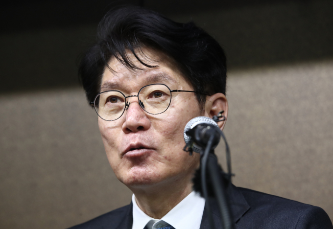 이강철 한국 대표팀 감독이 월드베이스볼클래식 엔트리를 발표하고 있다. /사진= 뉴스1