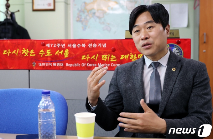 이종배 서울시의원이 5일 서울시의회 의원회관에서 뉴스1과 인터뷰를 하고 있다. 2023.1.5/뉴스1 ⓒ News1 이동해 기자