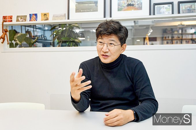 강선근 브레인즈컴퍼니 대표(사진)은 수평적이고 젊은 조직문화를 위해 부단히 노력하고 있다. /사진=장동규 기자