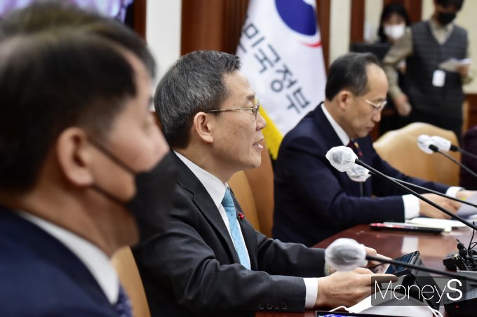 [머니S포토] 과기부 이종호 장관, 범부처 스케일업 R&D 투자전략 발표