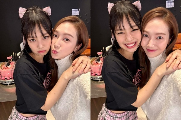  소녀시대 출신 제시카가 블랙핑크 제니의 생일을 축하했다. /사진=제시카 인스타그램