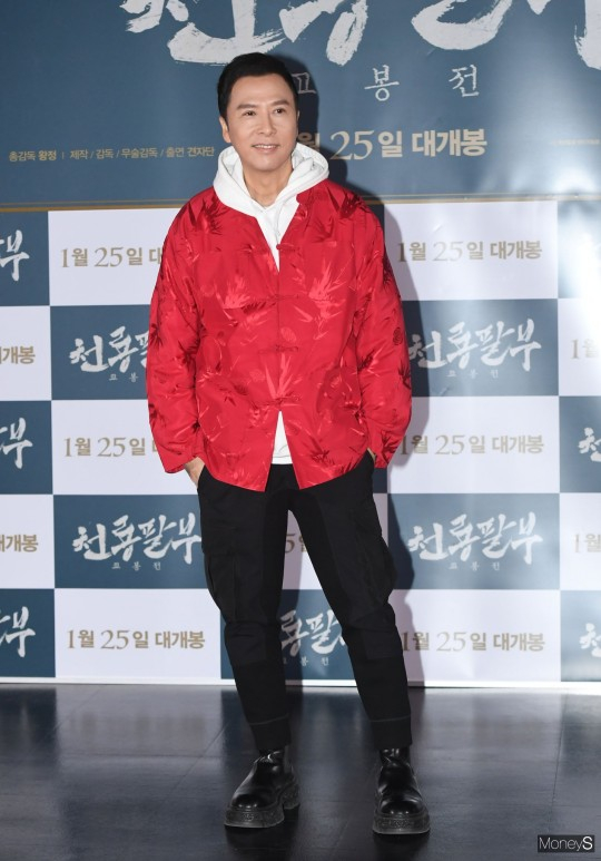 영화 '천룡팔부: 교봉전' 홍보차 내한한 중국 배우 견자단이 설연휴인 오는 23일 KBS1 '아침마당'에 출연한다. /사진=장동규 기자