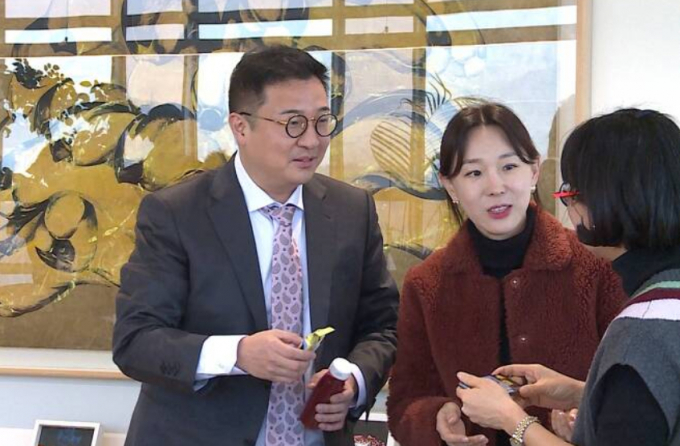 이지혜·문지완 부부 /사진=SBS