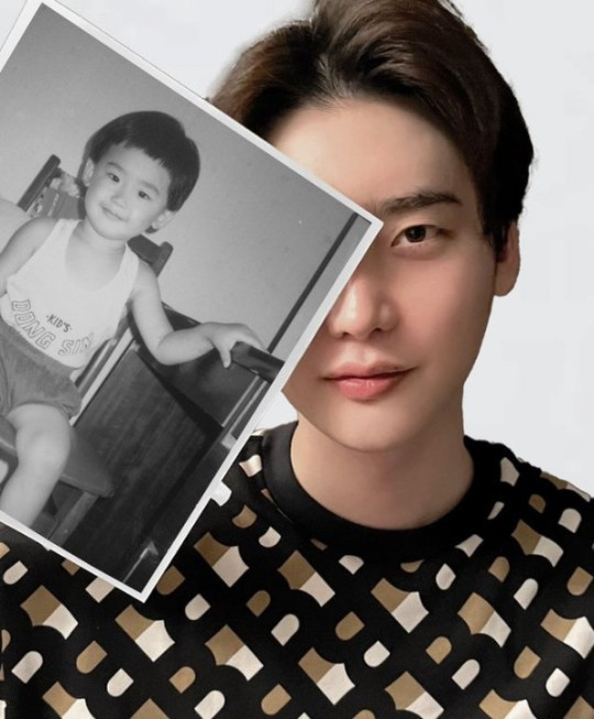  배우 이종석이 자신의 어린시절 사진을 공개했다. /사진=이종석 인스타그램