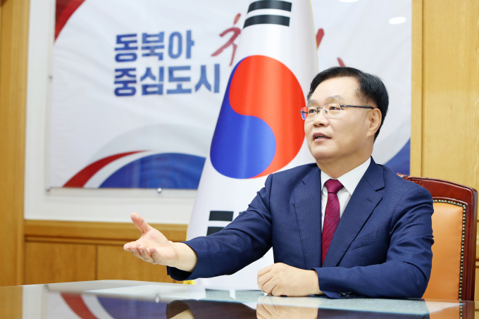 지난 1월 홍남표 시장이 신년 기자간담회에서 '의과대학' 설립을 위한 유치활동에 들어간다고 선언, 지난 1월 31일 유치기획단을 구성해 본격 활동에 돌입했다./사진=창원특례시