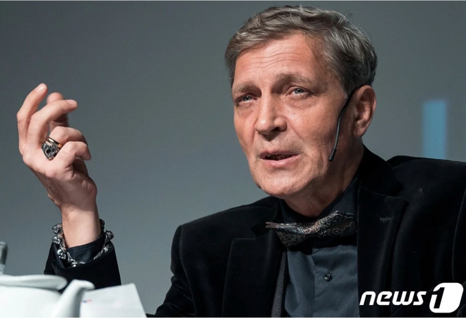 러시아의 언론인 알렉산드르 네브조로프(63).2023.02.01/뉴스1(텔레그램 갈무리)