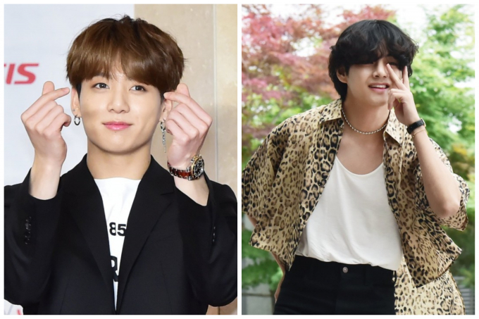방탄소년단(BTS) 멤버 정국과 뷔가 새벽 기습 라이브 방송을 진행했다. /사진=임한별 기자