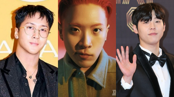 래퍼, 배우 등 연예계 다양한 분야의 스타들이 병역 비리 의혹에 휩싸였다. 사진은 가수 라비, 래퍼 나플라, 배우 송덕호(왼쪽부터). /사진=라비SNS, 그루블린, 뉴스1