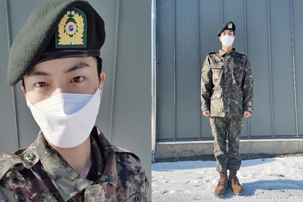 방탄소년단 진의 군 생활이 미국 빌보드에서도 화제가 됐다. /사진=방탄소년단 팬 소통 플랫폼 위버스 캡처