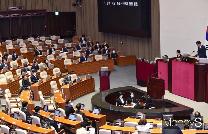 [머니S포토] 대북송금의혹VS천공 개입 논란 등 오늘부터 사흘간 대정부질문