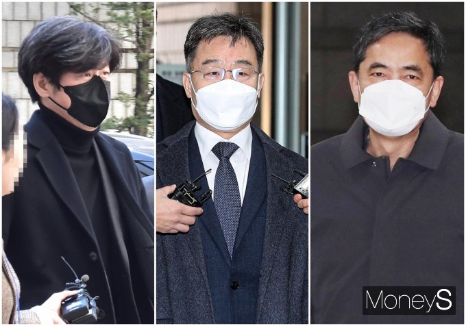 [머니S포토] 대장동 첫 선고 김만배 무죄, 곽상도·남욱 '불법 정치자금' 및 공여에 각각 벌금형