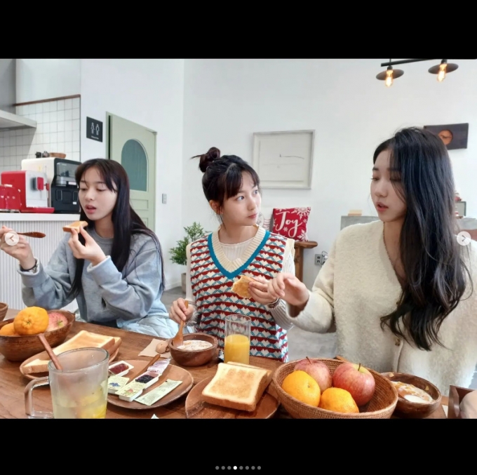 갈소원 이레 강지우 /갈소원 인스타그램 캡처