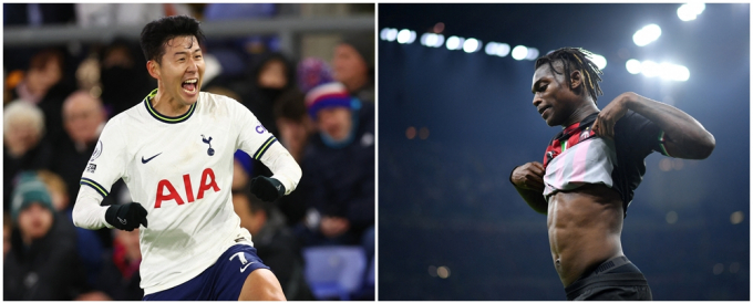 오는 15일 오전 5시(한국시각) 토트넘과 AC밀란의 유럽축구연맹(UEFA) 챔피언스리그(UCL) 16강 1차전이 이탈리아 산시로에서 열린다. 사진은 경기에 나선 토트넘 소속 손흥민(왼쪽)과 AC밀란 소속 하파엘 레앙. /사진=로이터 