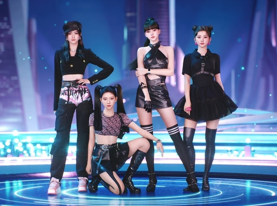 넷마블이 카카오엔터테인먼트와 합작해 버추얼 걸그룹 메이브(MAVE:)의 웹툰을 카카오페이지와 카카오웹툰에 동시 연재한다. /사진=메이브 공식 홈페이지