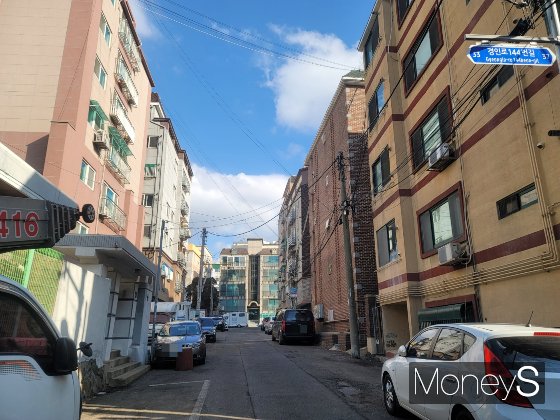 지난 2월16일 찾은 인천 미추홀구 빌라 밀집지역. /사진=신유진 기자 