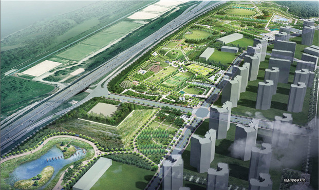 경기도는 2020년 이후 3기 신도시 등 22개 개발제한구역 해제사업(약 34㎢)에 대한 해제 조건으로 개발제한구역 내 훼손지 약 5㎢에 대한 복구계획을 수립했다고 2일 밝혔다. 이는 축구장 703개에 해당하는 면적이다. / 사진제공=경기도 