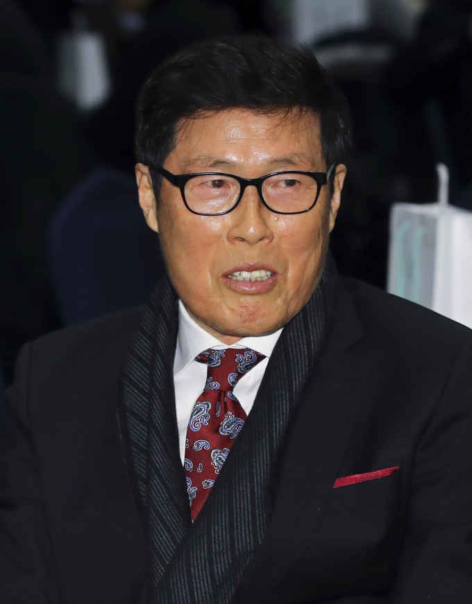 차범근 전 축구 대표팀 감독이 새 사령탑 위르겐 클린스만 감독을 향해 응원을 보냈다. 사진은 2일 서울 종로구 HW컨벤션 센터에서 열린 제35회 차범근 축구상 시상식에 참석한 차범근. /사진=뉴시스