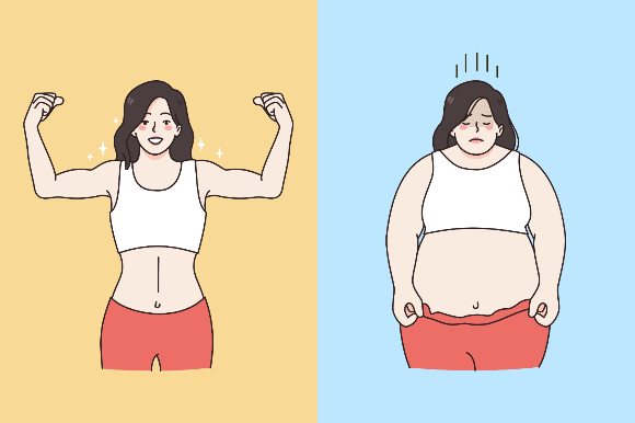  성인 여성 10명 중 7명은 비만 낙인(뚱뚱한 사람에 대한 부정적인 고정관념과 차별)을 겪고 있는 것으로 나타났다. 또한 젊은 여성일수록 외모를 중시하는 사회적 분위기와 비만인에 대한 사회적 편견과 차별이 두려워 다이어트를 하는 것으로 조사됐다./사진=이미지투데이