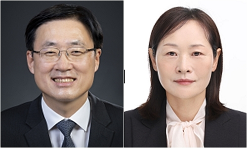 사진은 김형두 서울고법 부장판사(왼쪽)와 정정미 대전고법 고법판사. /사진=대법원 제공