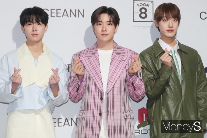 [머니S포토] 서울패션위크 나들이 온 골든차일드 태그·지범·동현