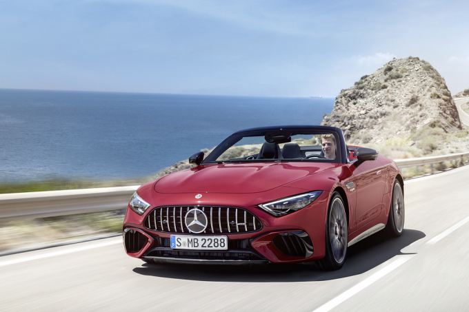 메르세데스-벤츠코리아가 오는 4월 공식 출시 예정인 '더 뉴 메르세데스-AMG SL'의 라인업과 가격을 공개했다. 사진은 더 뉴 메르세데스-AMG SL 63 4MATIC+. /사진=벤츠코리아