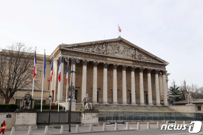 프랑스 국민의회(하원, Assemblée nationale) 의사당 전경. ⓒ AFP=뉴스1 ⓒ News1 최서윤 기자