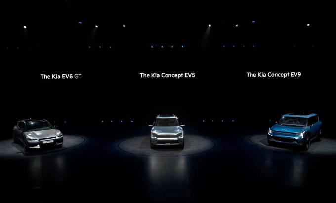 기아가 올해 중국에서 EV6와 EV5, 내년에는 기아 플래그십 전기 SUV EV9을 출시한다. /사진=기아