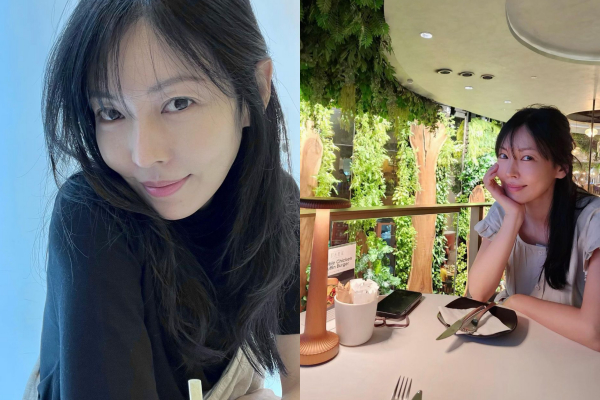 배우 김소연이 남편 이상우와 데이트 하는 모습을 공개했다. 사진은 배우 김소연. /사진=김소연 인스타그램
