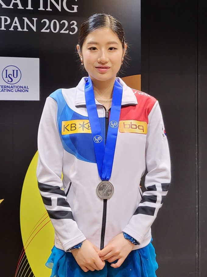 세게선수권 쇼트프로그램 2위에 오른 이해인 (올댓스포츠 제공)