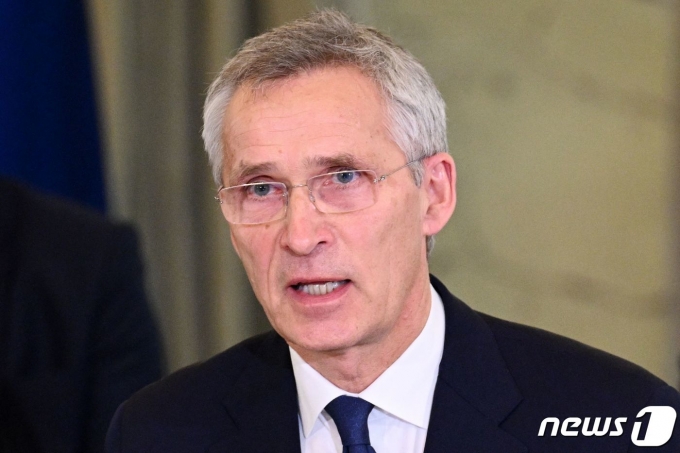 옌스 스톨텐베르그 북대서양조약기구(NATO·나토) 사무총장. ⓒ AFP=뉴스1 ⓒ News1 우동명 기자
