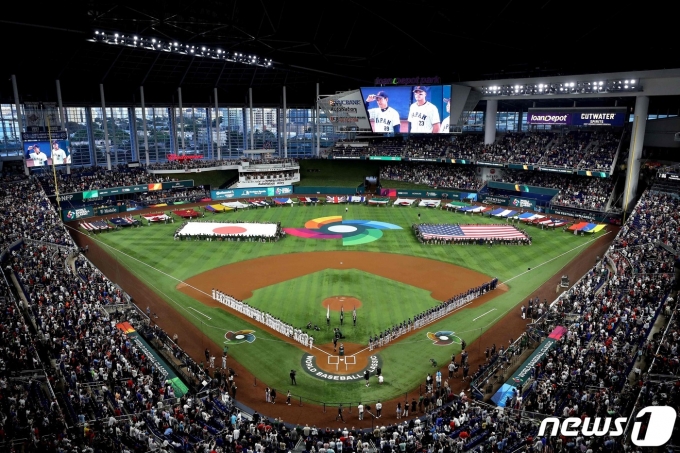 2023 WBC는 역대 최다 관중을 기록했다. ⓒ AFP=뉴스1