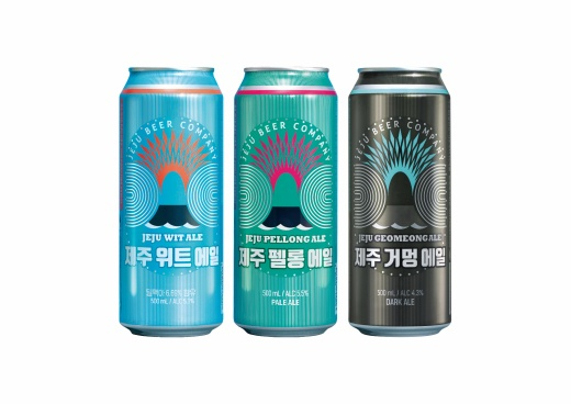 제주맥주가 실적 및 주가 부진으로 고전하고 있다. 사진은 제주맥주의 주요 제품 라인업. /사진제공=제주맥주