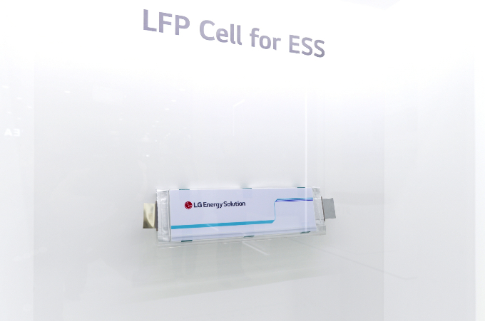 LG에너지솔루션 ESS용 LFP 파우치 셀. /사진=LG에너지솔루션 제공