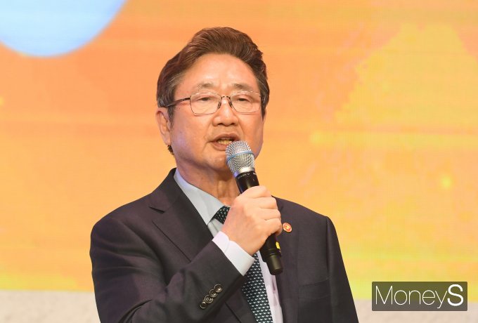 [머니S포토] 인사말 하는 박보균 문화체육부 장관