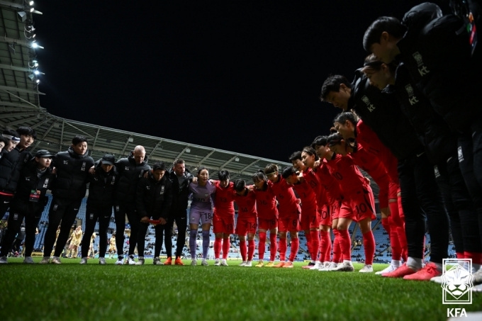 국제축구연맹(FIFA) 랭킹 17위에 오른 한국 여자축구대표팀.(대한축구협회 제공)