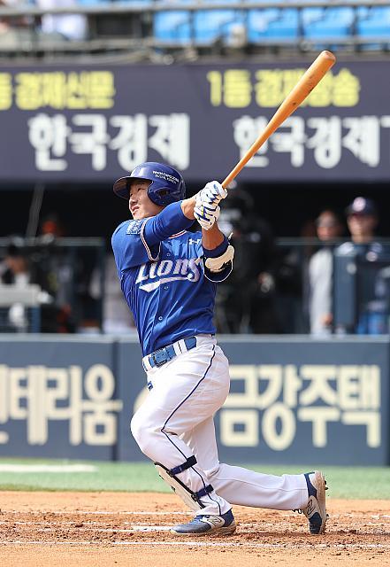 삼성 라이온즈의 이성규.(삼성 라이온즈 제공)