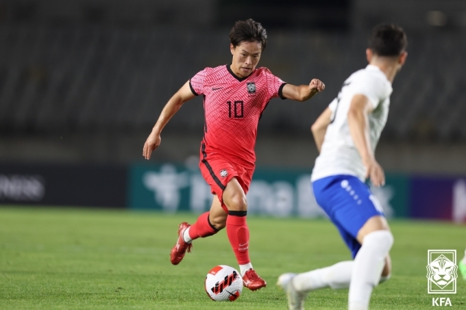 22세 이하 대표팀 공격수 고영준 (대한축구협회 제공)