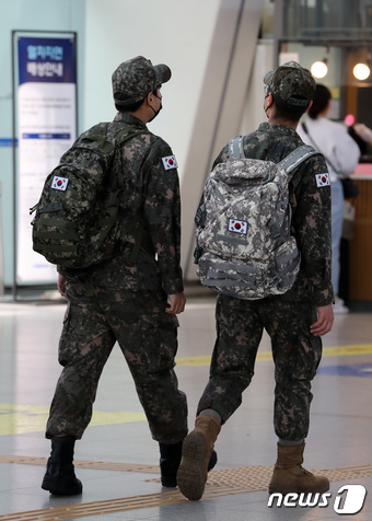 군 장병. ⓒ News1 박세연 기자