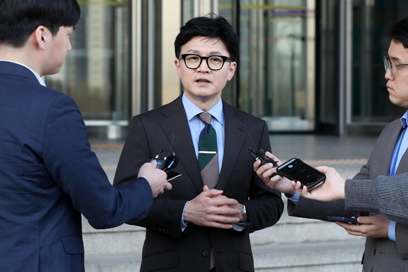 한동훈 법무부 장관이 2022년 4분기 사용한 업무추진비가 같은 기간 박범계 전 법무부 장관의 16.7% 수준인 것으로 나타났다. /사진=뉴스1