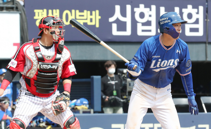 삼성 구자욱이 2023 KBO 시범경기에서 27타수 11안타, 타율 0.407를 기록하고 있다. /사진=뉴스1