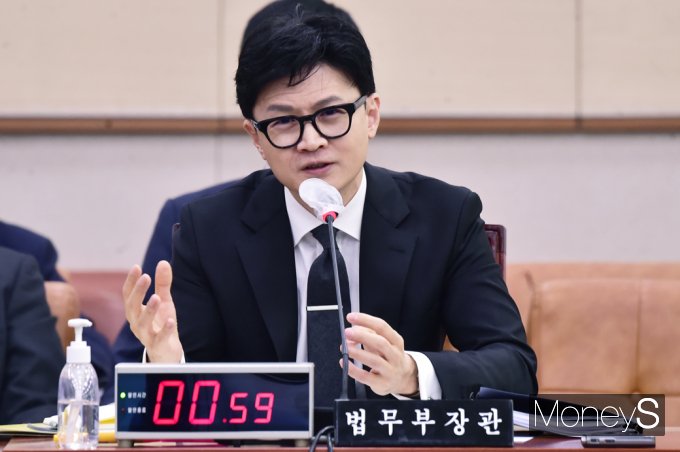 [머니S포토] 한동훈 