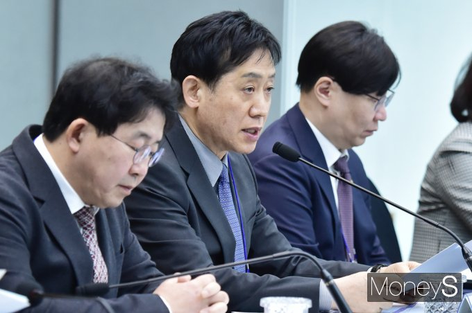 김주현 금융위원장이 14일 서울 중구 다동 예금보험공사에서 열린 2023년 금융발전심의회(이하 금발심) 전체회의에 참석, 발언하고 있다./사진=임한별 기자