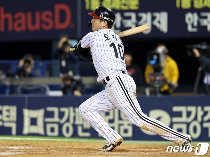 LG 오지환. 2022.10.11/뉴스1 ⓒ News1 이동해 기자