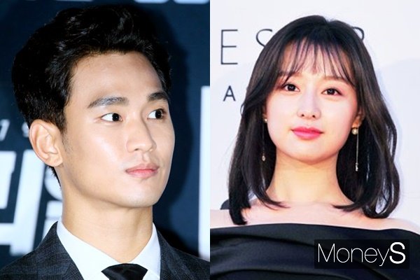 배우 김수현과 김지원은 tvN 드라마 '눈물의 여왕'에서 부부 연기를 선보인다. 사진은 김수현(왼쪽)과 김지원. /사진=임한별 기자