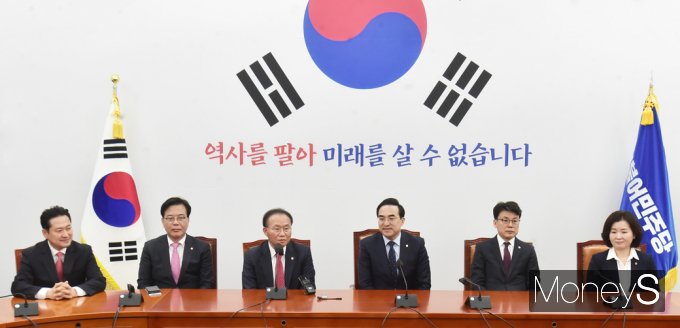 [머니S포토] 윤재옥, 박홍근 예방, 여야 협치 피력