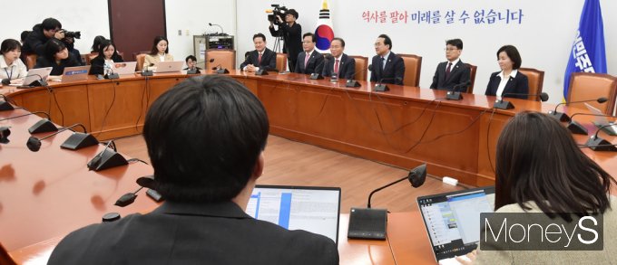 [머니S포토] 윤재옥, 박홍근 예방, 여야 협치 피력