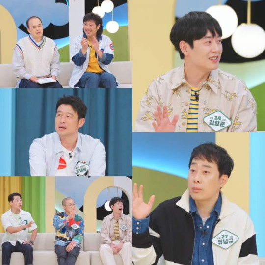 김형준이 단기간 다이어트로 엄청난 체중 감량에 성공했다고 밝히면서도 "체중보다 머리가 더 빠진 것 같다"며 탈모인으로서 울분을 토했다./사진='모내기클럽' 제공