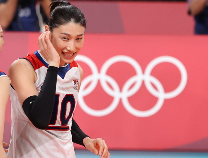 김연경이 배구 국가대표팀 어드바이저 역할을 맡는다. 사진은 지난 2021년 도쿄올림픽에서의 김연경 모습. /사진=뉴스1