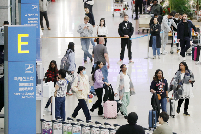 사진은 지난달 30일 오전 인천국제공항 제1여객터미널 입국장. /사진=뉴스1